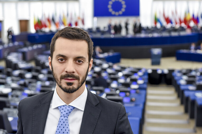 Fotografija 3: Vincenzo SOFO in the EP in Strasbourg