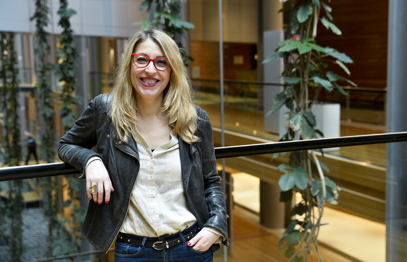 Fotogrāfija 6: Eugenia R. PALOP in the EP in Strasbourg