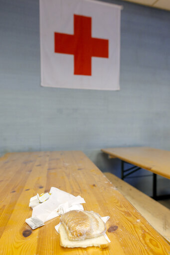 Fotografija 9: Red Cross services for homeless people in Brussels- Night shelter