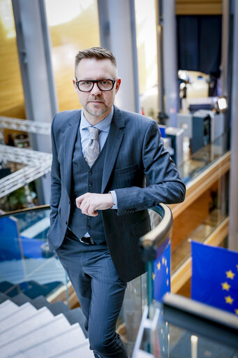 Fredrick FEDERLEY in the EP in Strasbourg