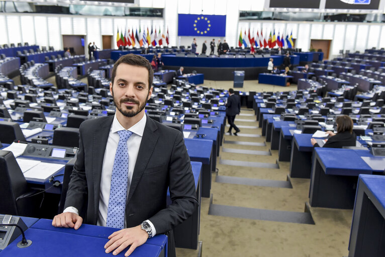 Fotografija 4: Vincenzo SOFO in the EP in Strasbourg