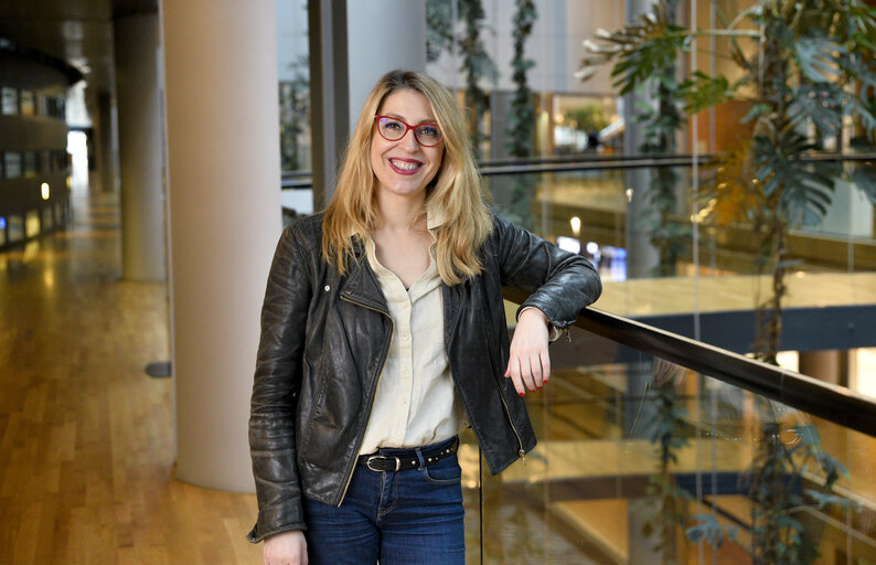 Fotogrāfija 4: Eugenia R. PALOP in the EP in Strasbourg