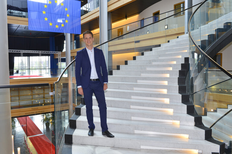 Billede 1: Portrait of Swedish MEPs in Strasbourg