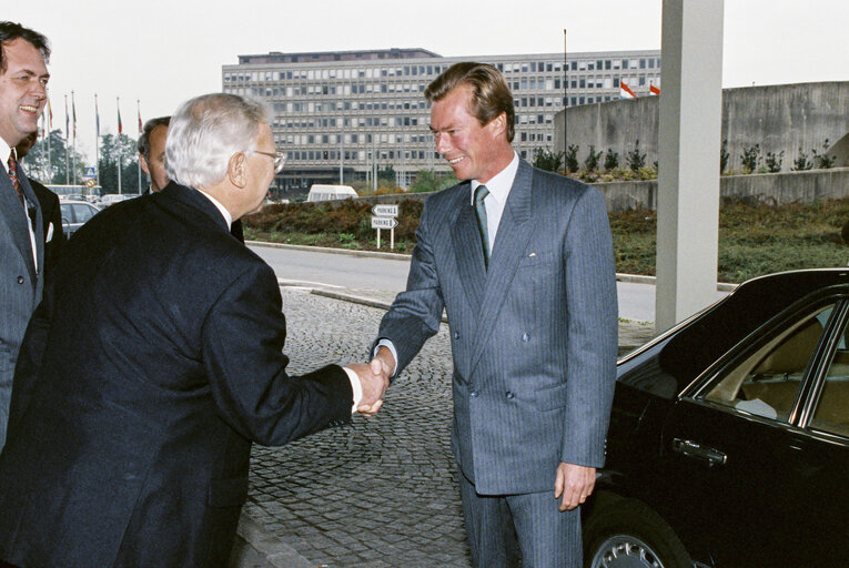 Fotografie 7: Visit of the Grand Duke of Luxembourg to the EP in Luxembourg.