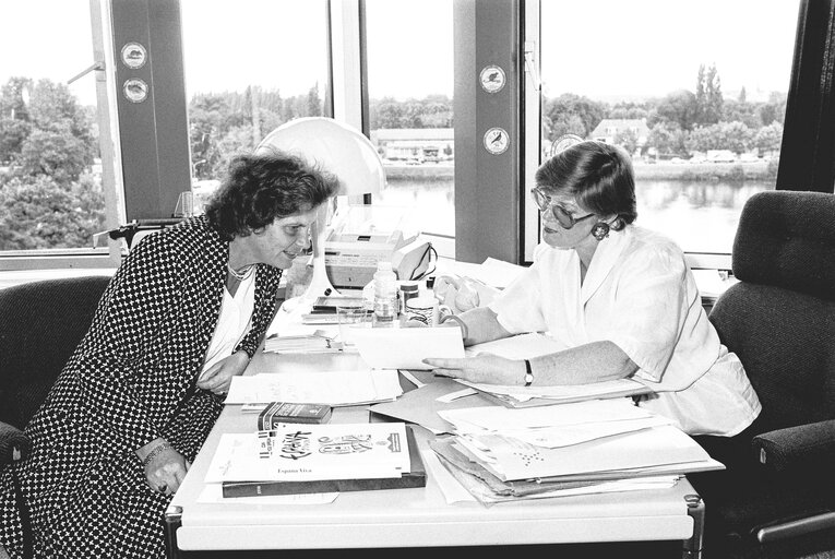 Fotografi 3: MEP Anita Jean POLLACK at the European Parliament in Strasbourg