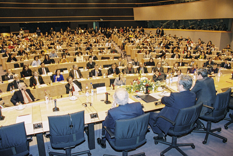 Fotografi 1: Meeting in the European Parliament