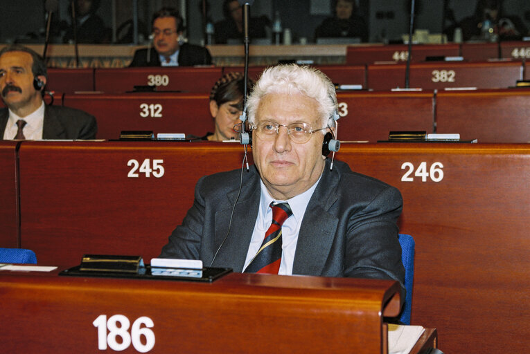 Fotografija 2: MEP Mario DIDO at the European Parliament in Strasbourg