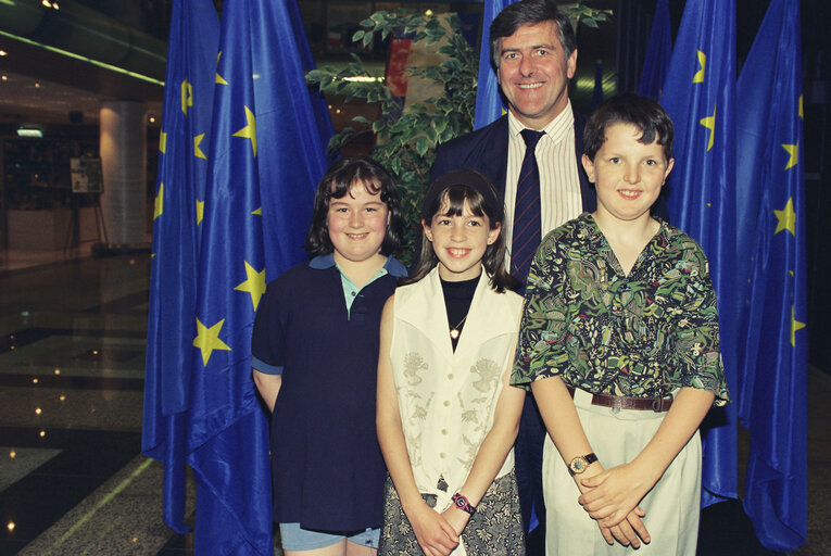 Zdjęcie 1: The MEP James NICHOLSON in Strasbourg in July 1994.