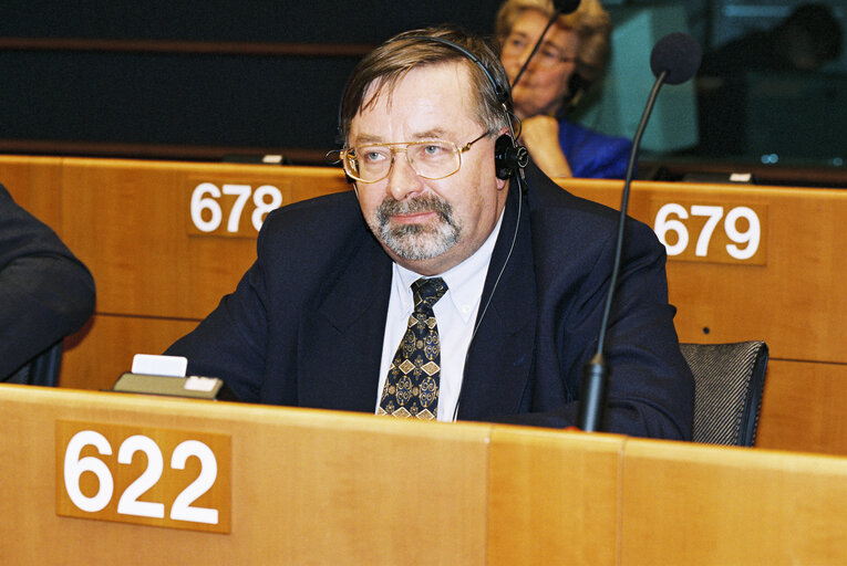 Fotó 1: Plenary session in Brussels