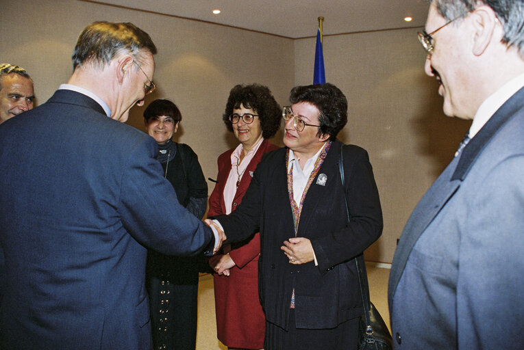 Zdjęcie 1: EP President meets with a delegation of the IIsraeli Knesset parliament