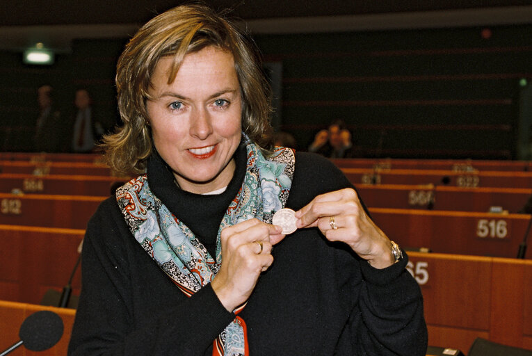 Foto 1: Portrait of MEP Anne Caroline B. McINTOSH at the European Parliament in Brussels