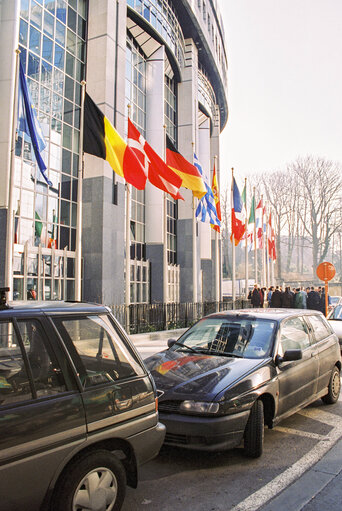 EP - Paul-Henri Spaak building, which houses the debating chamber