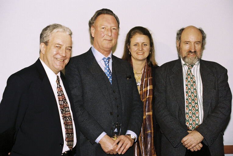 Φωτογραφία 1: Meeting of UK Labour Party's members at the European Parliament in Brussels