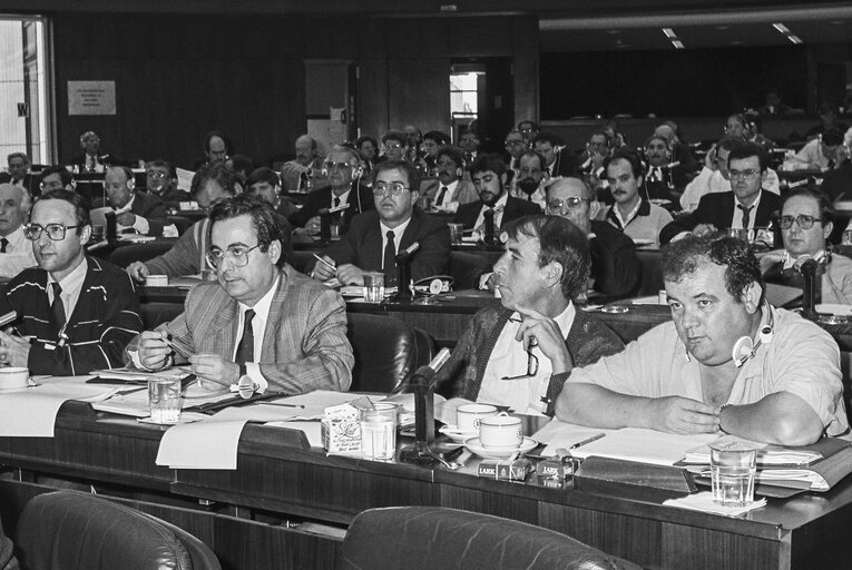 Alonso Jose PUERTA with guests at the EP