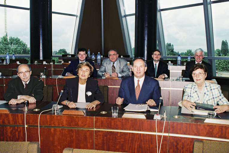 Fotografie 1: German MEPs of the EPP group