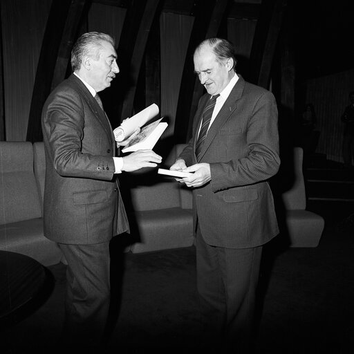 Book presentation by MEP Alfeo MIZZAU in December 1988