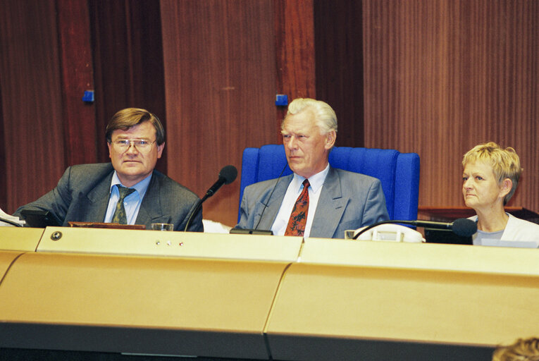 Plenary session in Strasbourg