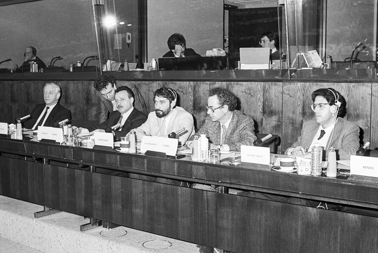 Zdjęcie 1: Committee on Economic and Monetary Affairs meeting at the European Parliament in Brussels