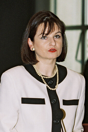 Φωτογραφία 1: MEP Susanne RIESS-PASSER during the plenary session at the European Parliament in Brussels.