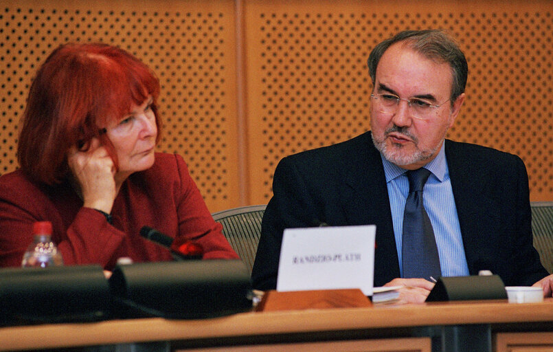 Fotografia 1: ECON Committee meeting in Brussels - Exchange of views with the Commissioner in charge of Economic and Financial Affairs