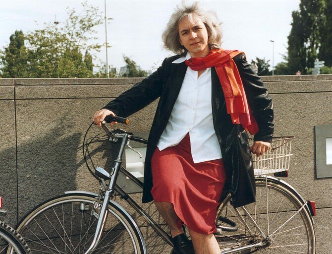 MEP Elisabeth SCHROEDTER in Strasbourg