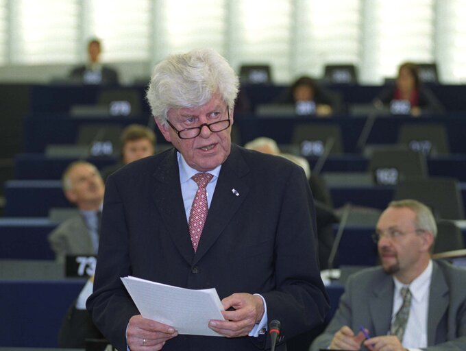 Foto 1: European Central Bank President speaks in plenary session in Strasbourg