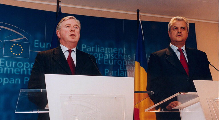 Fotografia 1: EP president meets with the Prime Minister of Romania.