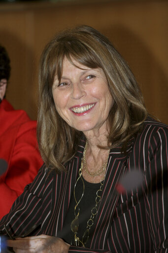 Fotografie 8: MEP Janelly FOURTOU at the EP in Brussels.