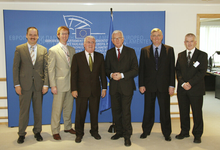 Fotografie 1: EP President meets with the  Irish Minister for European Affairs.