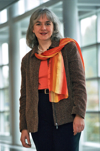 MEP Elisabeth SCHROEDTER at the EP in Strasbourg.