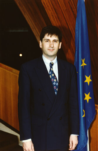 Photo 1 : Michael SPINDELEGGER at the EP in Strasbourg.