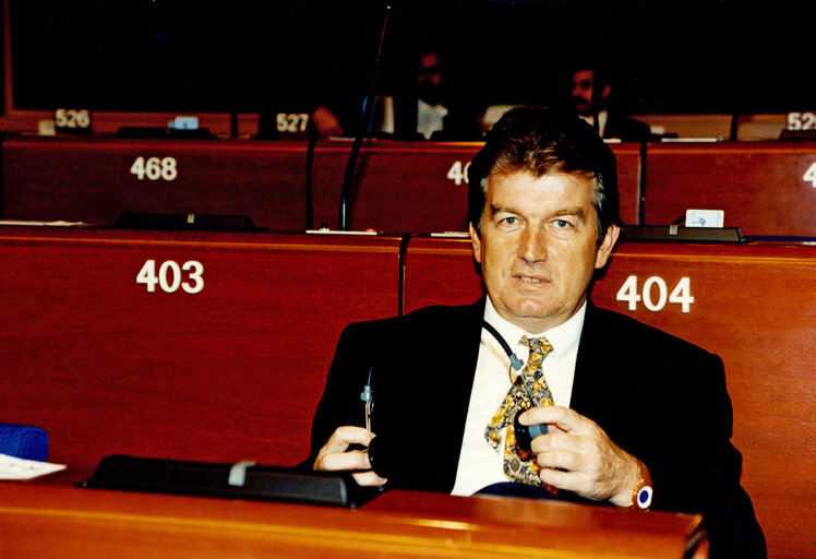 Снимка 1: Portrait of Erich FARTHOFFER at the EP in Strasbourg.