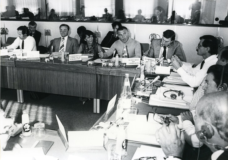 Fotografie 1: First meeting of the committee on agriculture in September 1979