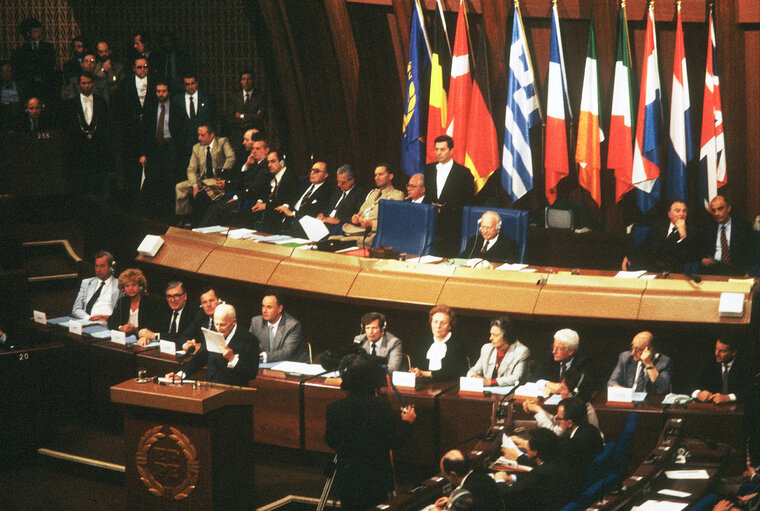 Fotografia 1: Official visit of the President of Italy to the EP in Strasbourg,