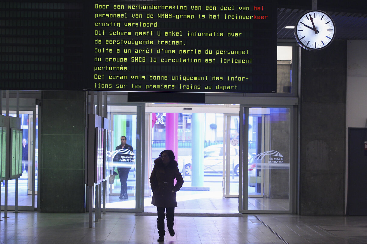 European day of action and solidarity.  For jobs and solidarity in Europe. No to austerity. In response to an appeal by the European Trade Union Confederation (ETUC), a large-scale mobilisation across Europe.