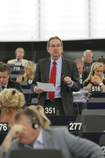 MEP Alain CADEC in Plenary session week 37-2012