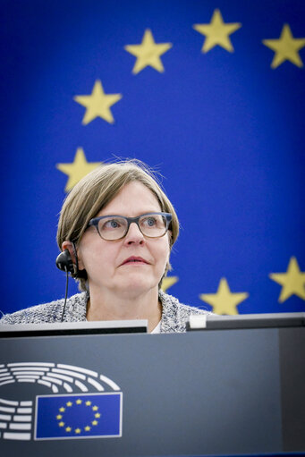 Photo 11 : EP Plenary session- A European One Health Action Plan against Antimicrobial Resistance