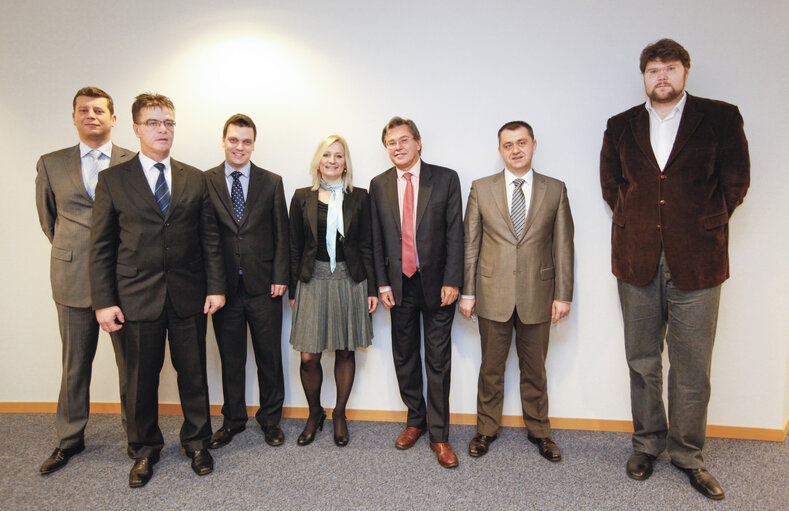 Fotografie 6: Study Visit to the EP of Members and official of the Croatian Parliament