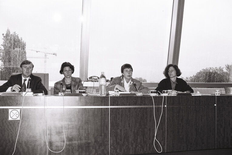 Foto 9: Meeting in Strasbourg in September 1992