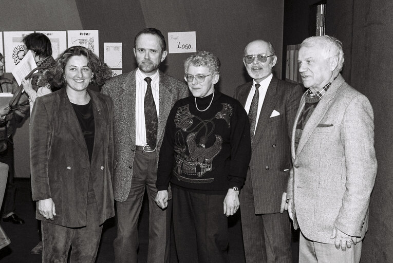 Fotogrāfija 1: GREEN Meeting with Head of the Earth Policy Institute Lester BROWN in Strasbourg