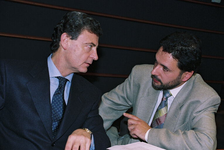 Fotogrāfija 1: Plenary session at the European Parliament  in Brussels