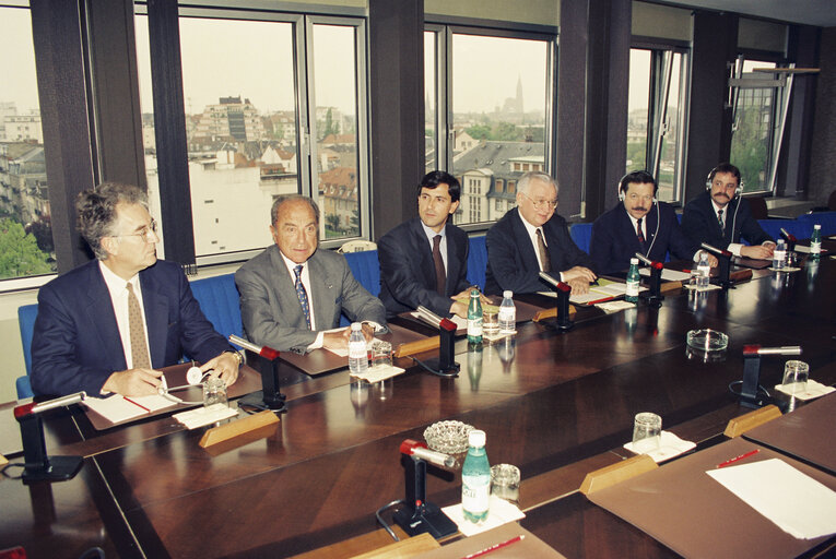 Meeting wth the EP President.