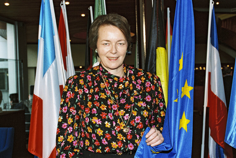 MEP Hedwig KEPPELHOFF WIECHERT at the European Parliament in Strasbourg