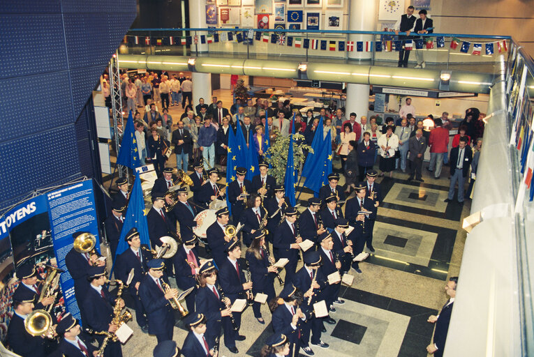 Traditional Band at the European Parliament in Strasbourg