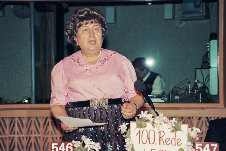 Φωτογραφία 1: MEP Johanna Christina GRUND at the European Parliament in Strasbourg