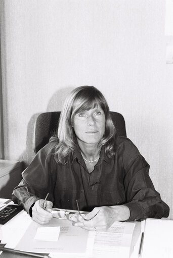 Fotogrāfija 1: MEP Barbara DUHRKOP DUHRKOP at the European Parliament in Strasbourg