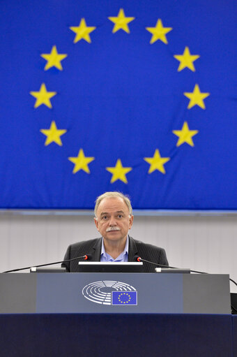 Fotografia 33: Plenary session week 24 2015 in Strasbourg - Strategic military situation in the Black Sea Basin following the illegal annexation of Crimea by Russia