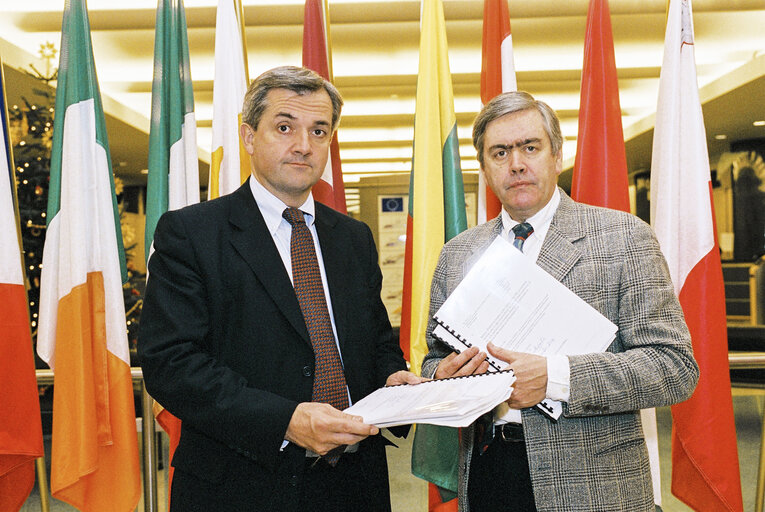 Φωτογραφία 1: Meeting in the European Parliament