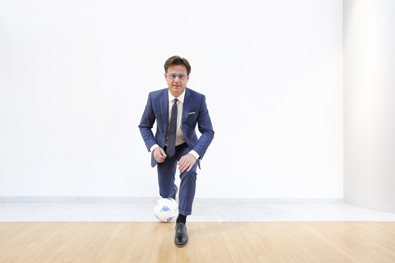 Angelo CIOCCA in the European Parliament in Strasbourg