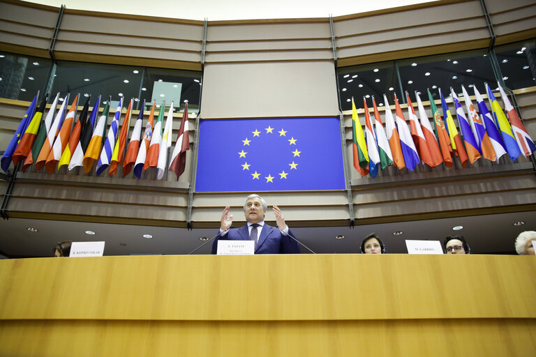 Photo 19 : High Level Conference. Shaping our digital future: the challenge of the digital revolution.